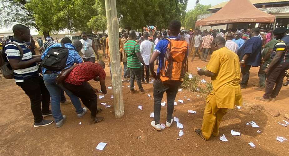 Yendi: One busted; Police on a manhunt for others in election related chaos