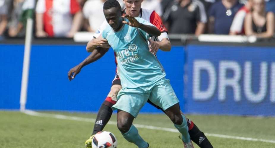 Manchester City happy with Yaw Yeboah's progress at FC Twente