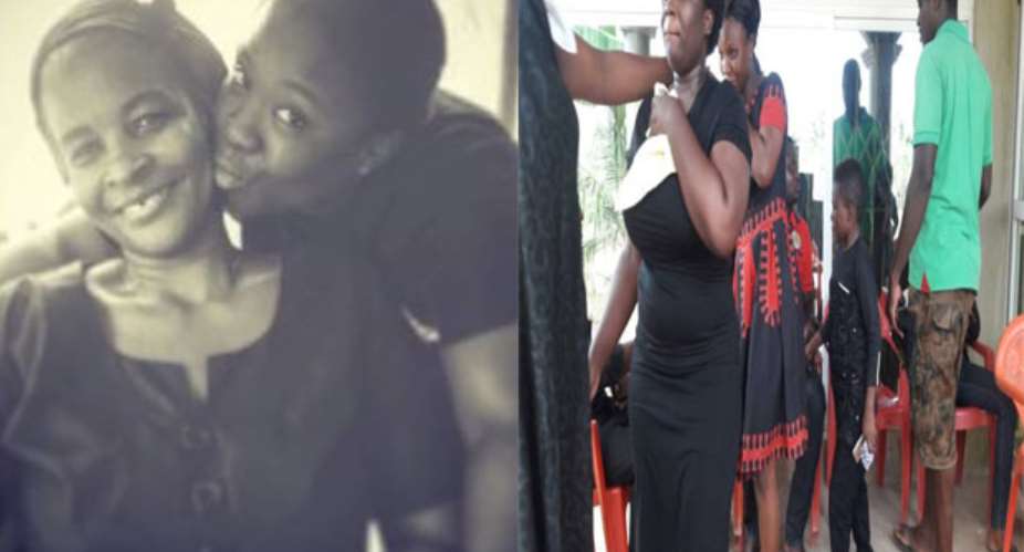 Maame Serwaa and Mom