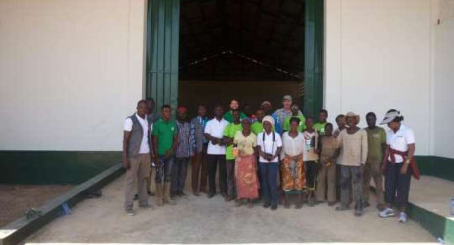 Smallholder farmers in Wiiro Community gets warehouse
