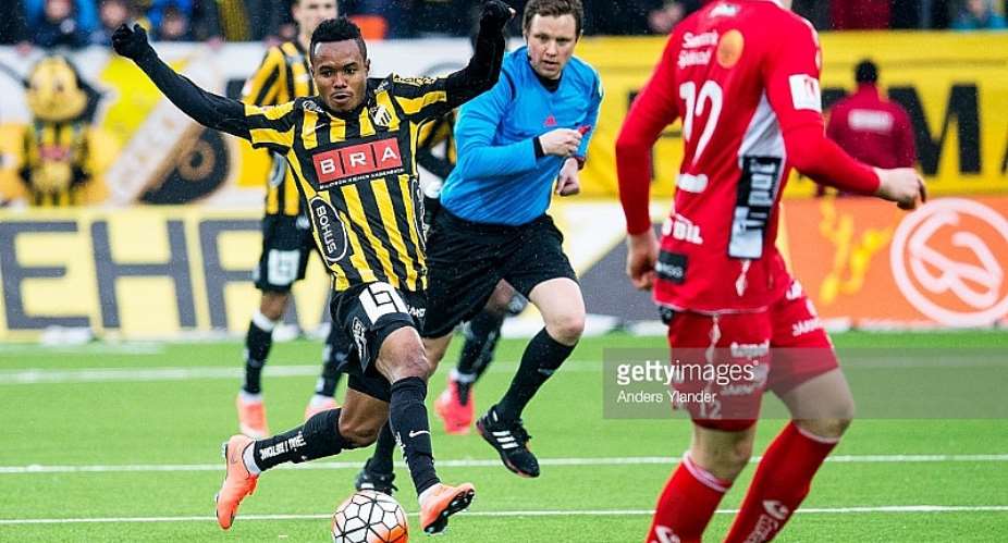 Ghanaian midfielder Nasiru Mohammed makes injury return for Swedish side BK Hacken