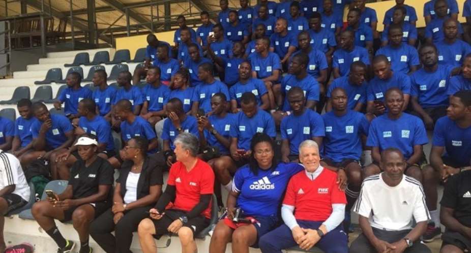 Twenty Referees Awarded With FIFA Badges After Integrity Test At Sogakope