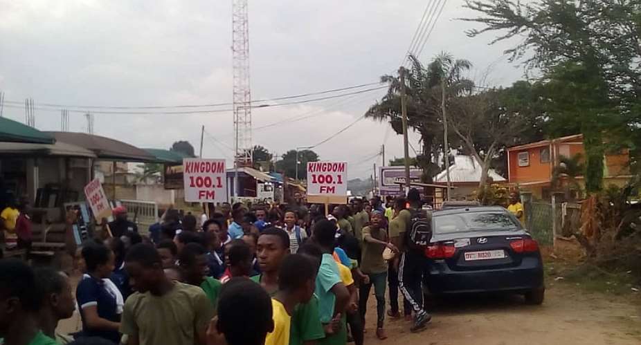 Thousands Turn Up For Kingdom FM Health Walk In Kumasi