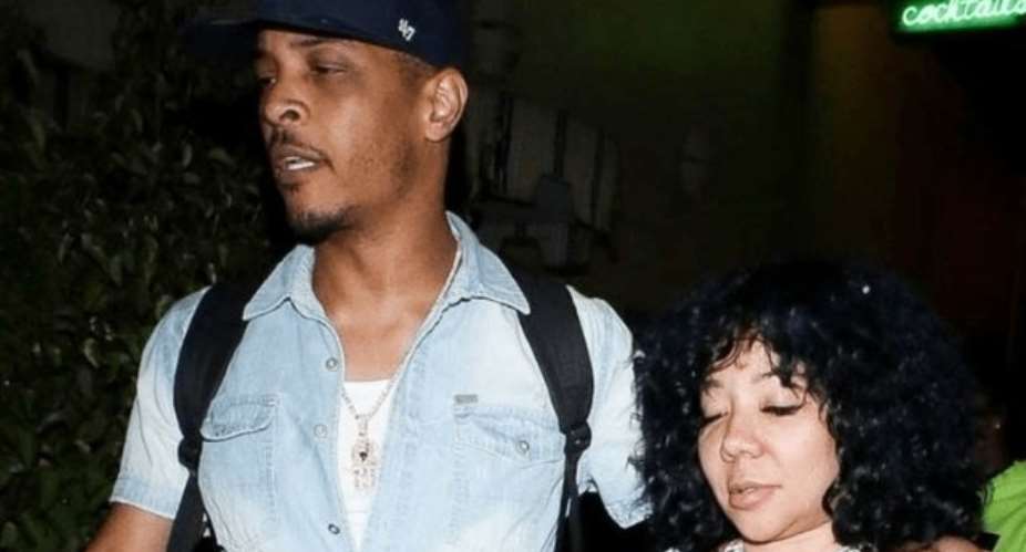 American Rapper T.I And Wife Lands in Ghana