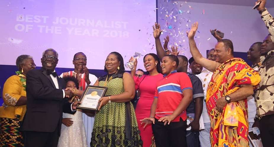 Doreen Hammond, the newly crowned GJA Journalist of the Year