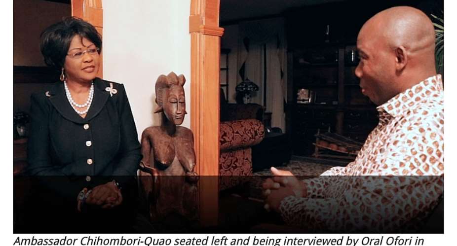 Ambassador Arikana Chihombori Quao, The Activist With The Voice Of An African Lion