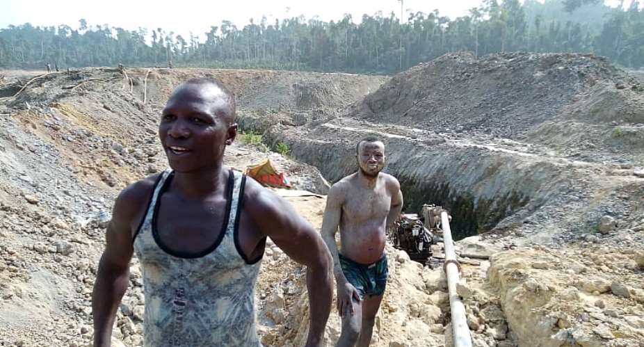 Forestry Commission Cites Powerful People Behind Galamsey In Forest Reserves