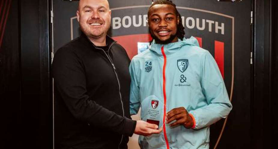 Antoine Semenyo shines bright; voted AFC Bournemouth's Player of the Month for November with stellar performances