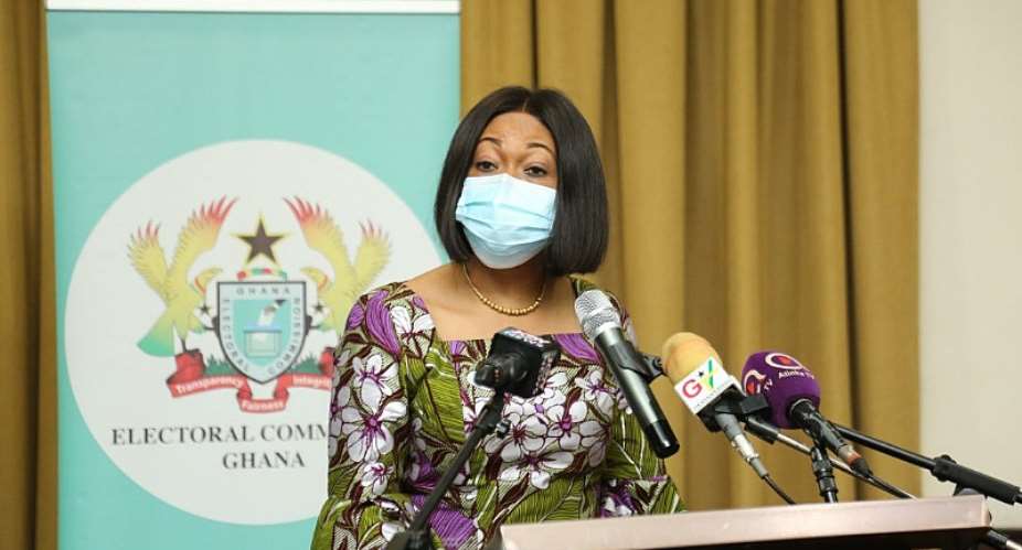 Chairperson of the Electoral Commission of Ghana, Jean Mensa