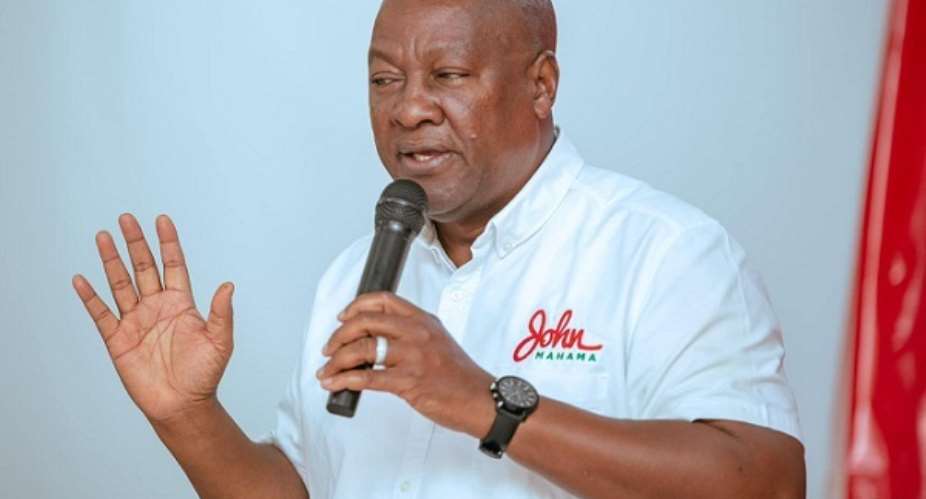 NDC flagbearer, John Dramani Mahama