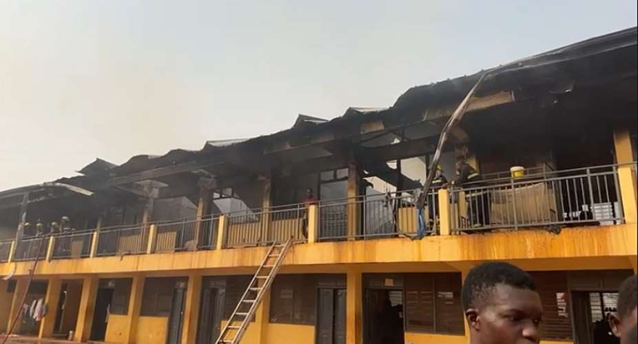 Fire Guts NOBISCO Girls’ dormitory