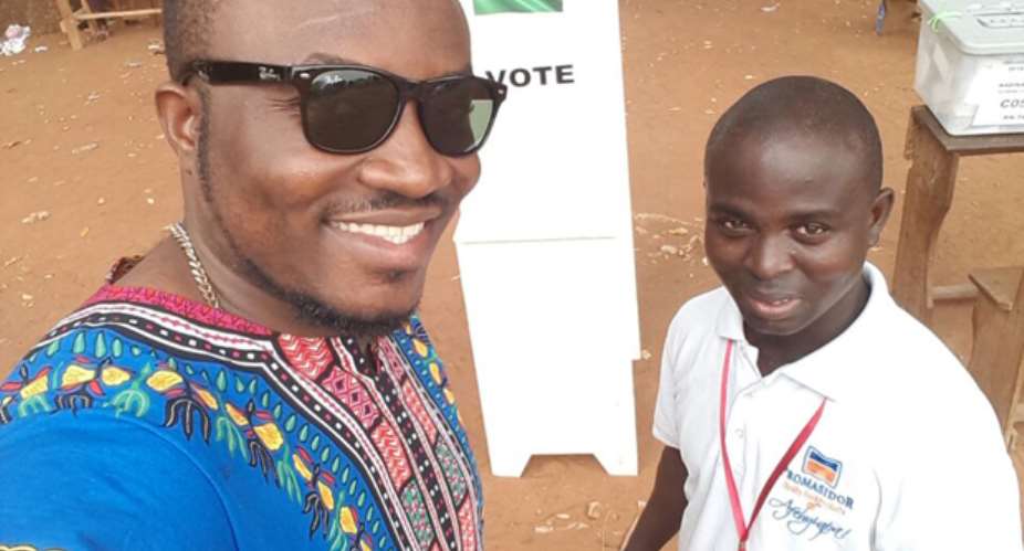 Celebrities Storm Polling Stations