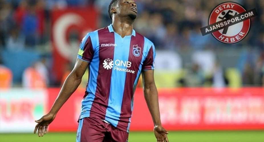 Caleb Ekuban Comes Off The Bench To Scores His Third Goal Of The Season For Trabzonspor