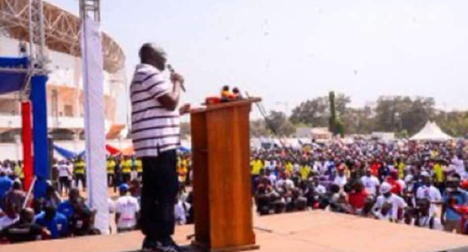 Vice-President Bawumia addressing NPP Youth rally in Tamale