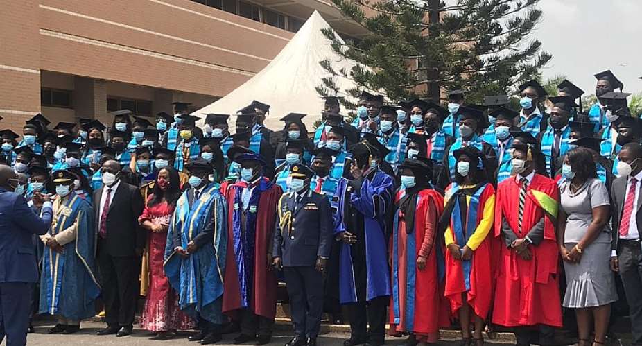 KAIPTC graduates 140 students at 9th joint graduation ceremony