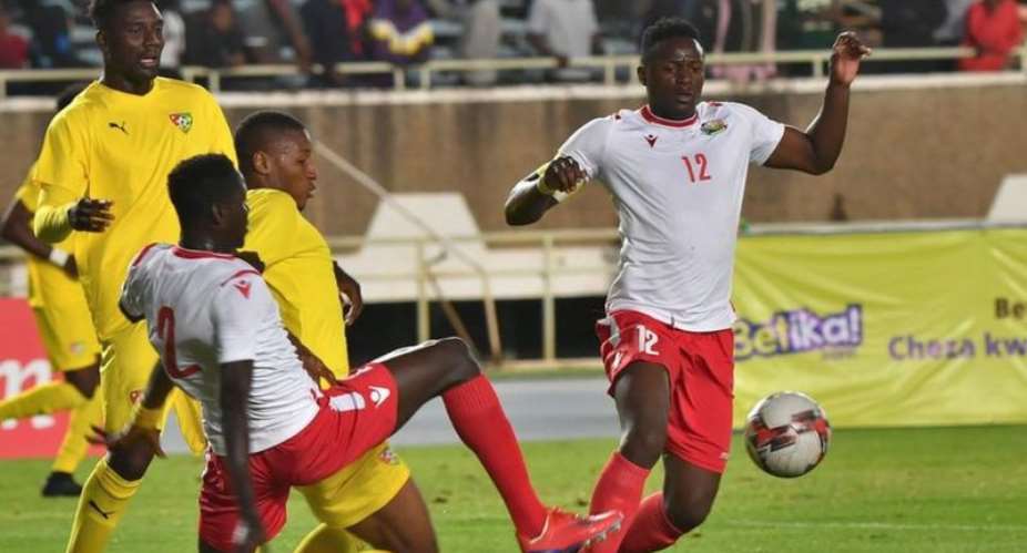 Victor Wanyama right has won 64 caps and scored seven goals for Kenya