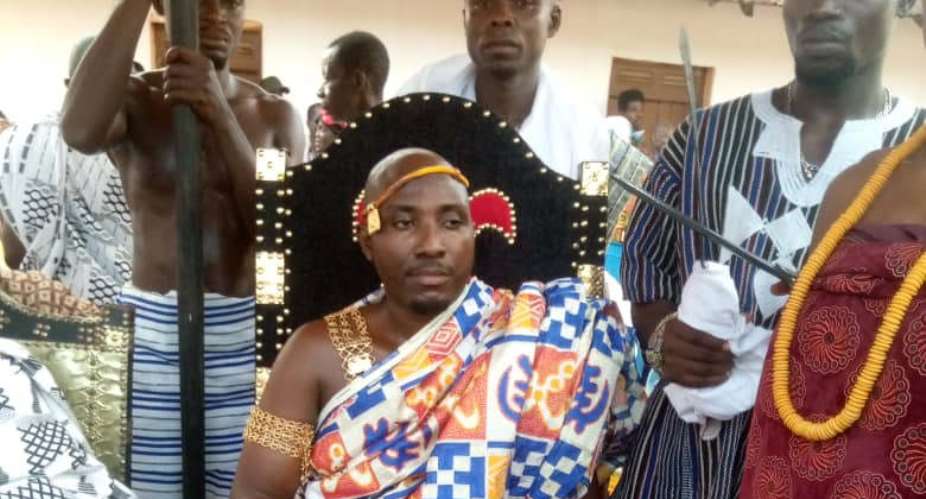 Togbe Tamtia VI installed as Paramount chief of Botoku Traditional Area