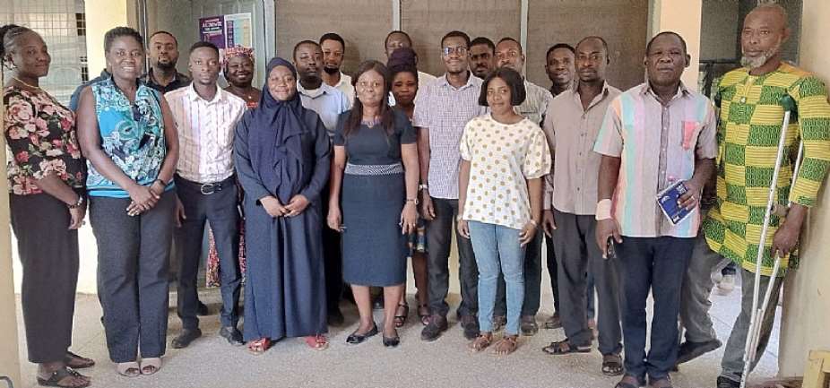PMI-WILL Project trains working group and heads of department on service analysis in Atebubu