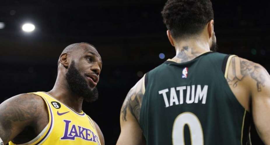 NBA: Officials miss foul on LeBron James as LA Lakers lose to Boston Celtics