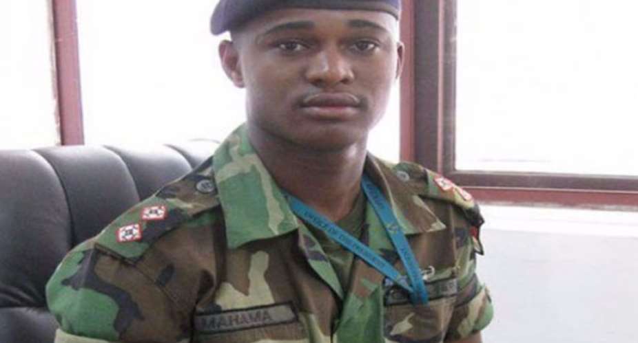 The late Major Maxwell Adams Mahama