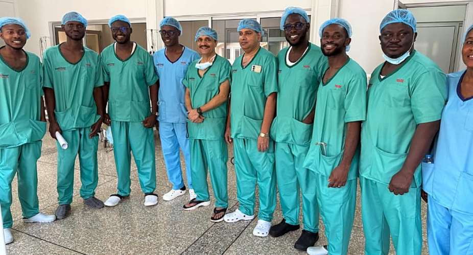 A/R: Doctors perform first-ever kidney transplant in Ghana