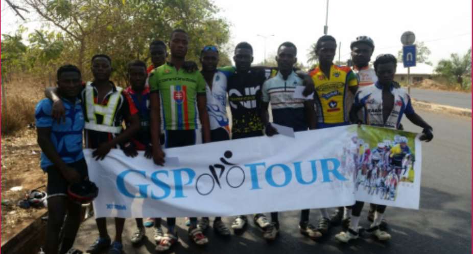 Anthony Boagye Wins 1st Stage Of GSP Cycling Tour