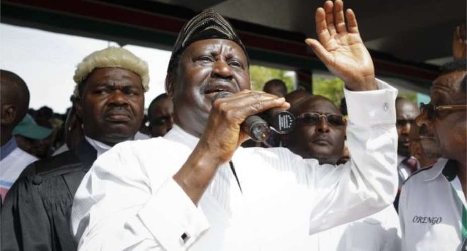 Raila Odinga Inaugurates Himself As President