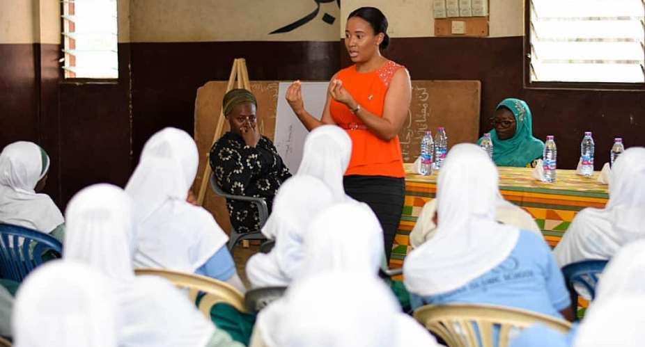 Dr. Caryn Prempeh Sensitizes Muslim Women On Female Hygiene, Cervical Cancer