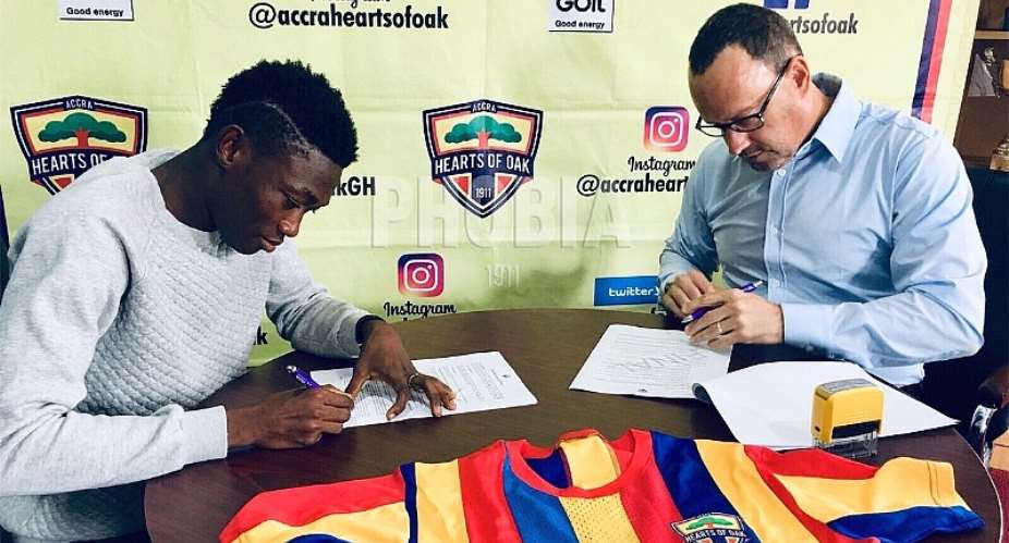 Auroras Prodigy Manaf Umar Signs Professional Contract With Hearts