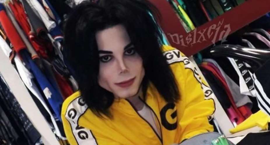 'Michael Jackson' Man Spends Over 30k On Cosmetic To Look White