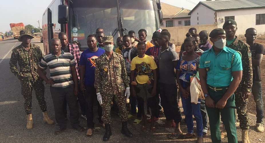 U/W: 16 ECOWAS nationals arrested, deported for entering Ghana illegally