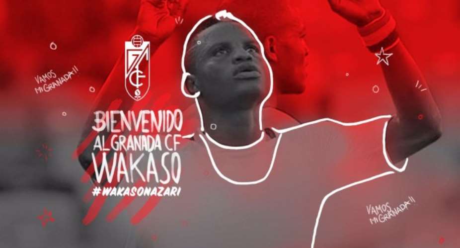 Spanish La Liga side Granada confirm the signing of Ghana midfielder Mubarak Wakaso on loan