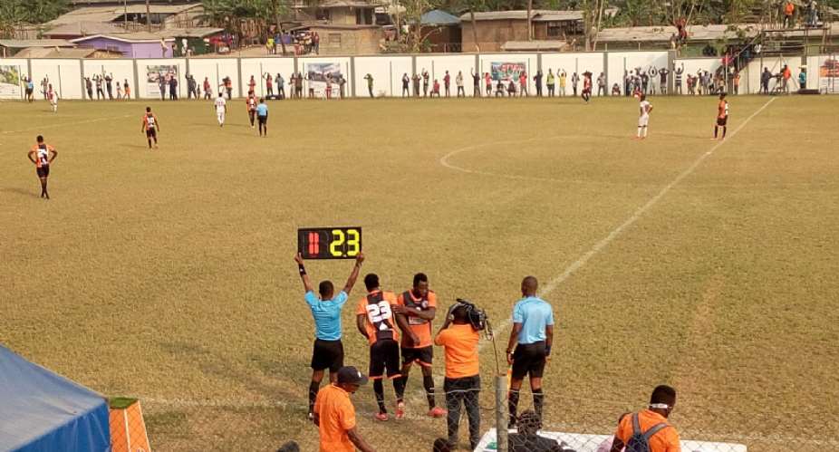 Diawisie Taylors Brace Inspires Karela United To A 3-0 Win Over Legon Cities FC