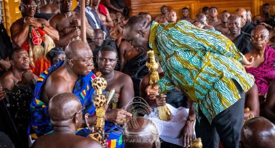 AR: I will not disappoint you if elected President – Kyerematen to Otumfuo