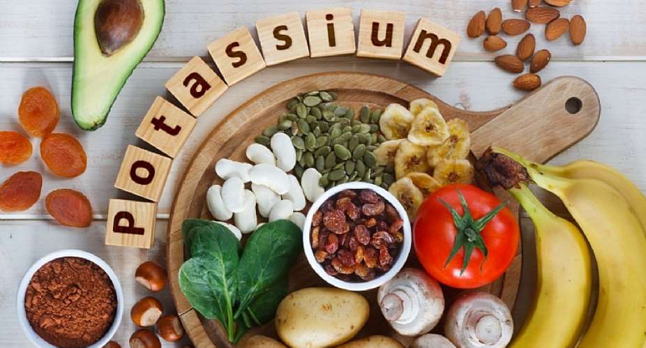 Potassium promotes heart health and reduces the risk of stroke