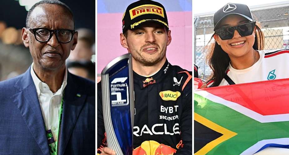 Getty ImagesImage caption: Rwandas President Paul Kagame has endorsed the countrys bid for a Formula 1 race, but South Africa also hope to bring reigning champion Max Verstappen and the rest of the grid back to the continent