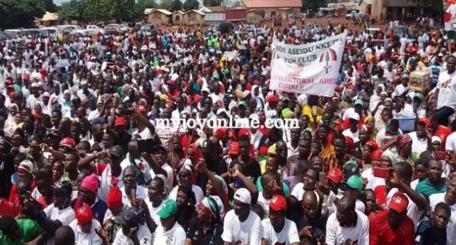 NDC Unity Campaign Gets Boost With Techiman Walk