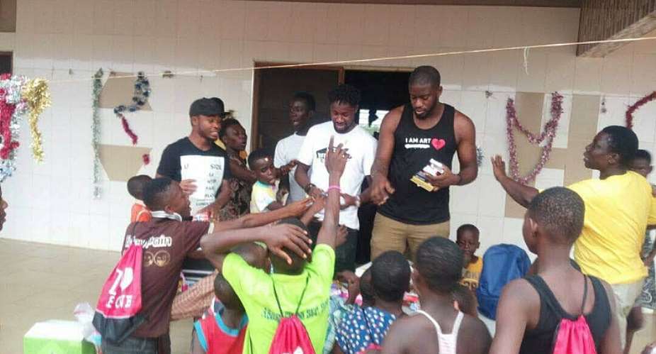 Richmond Boakye Yiadom Donates To Orphanage In Kumasi