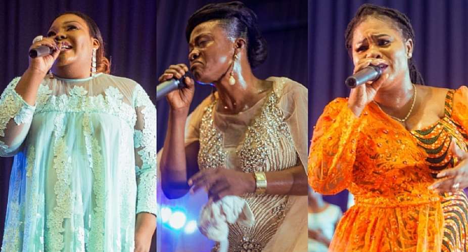 Evangelist Diana Asamoah, Ceccy Twum Obaapa Christy, other top acts wow patrons at Abba Father 2018