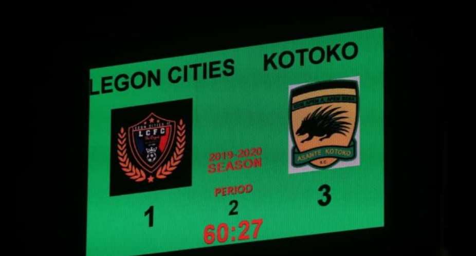 GHPL: Kotoko Climb From Behind To Beat Legon Cities FC 3-1