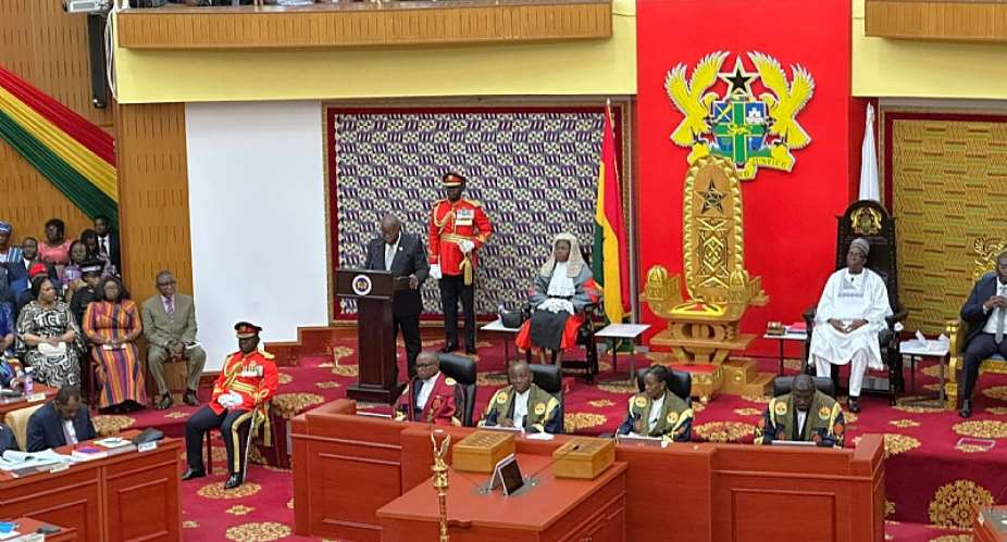 Did Nana Addo Loudly Present The ORAL Team His Candidates To Be Investigated, In A Grand Style?