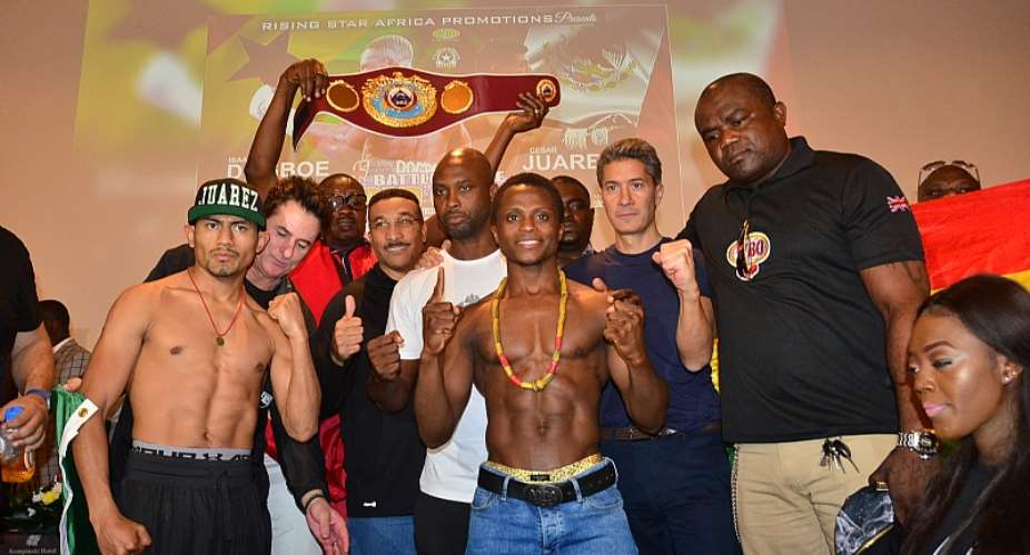 Am Not Intimidated By The Fans – Luis JuarezDogboe Confident Of Victory For Ghana