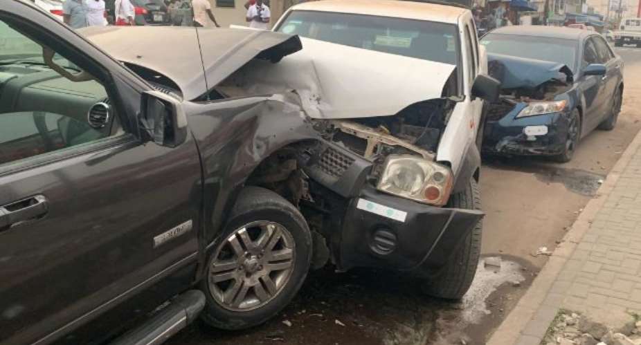 Amandzeba Involves In Car Accident