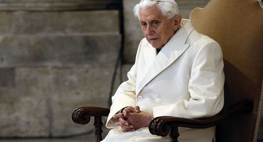 Condolence message on the passing away of pope benedict XVI