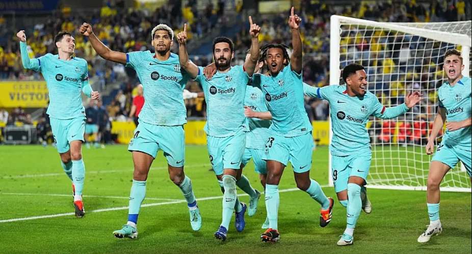 La Liga: Ilkay Gundogan hits stoppage-time winner to guide Barcelona past Las Palmas