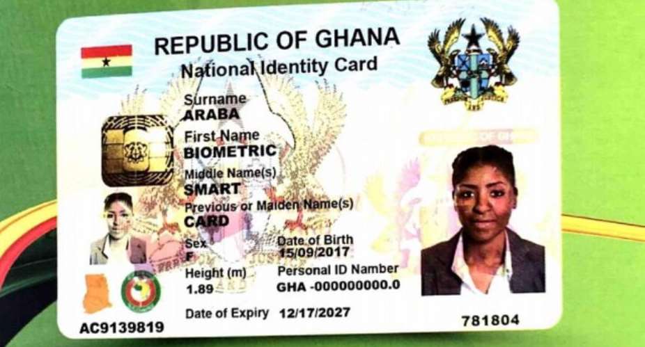 Ghana Card Likely To Replace Voters ID Card--Dr. Bawumia