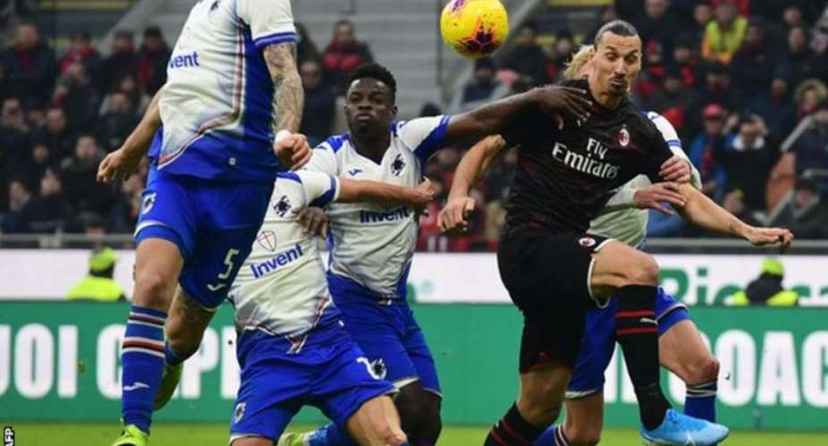 Serie A: Ibrahimovic Comes On As Substitute On Milan Return