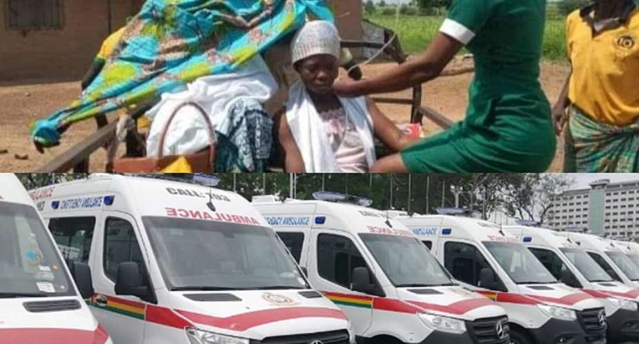 Parked Ambulances: Nii Larte Laments It Cant End In Tears For Bleeding Patients, Why Park Ambulances Again?