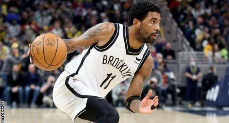 In October, the Brooklyn Nets said Kyrie Irving could not play until he was vaccinated