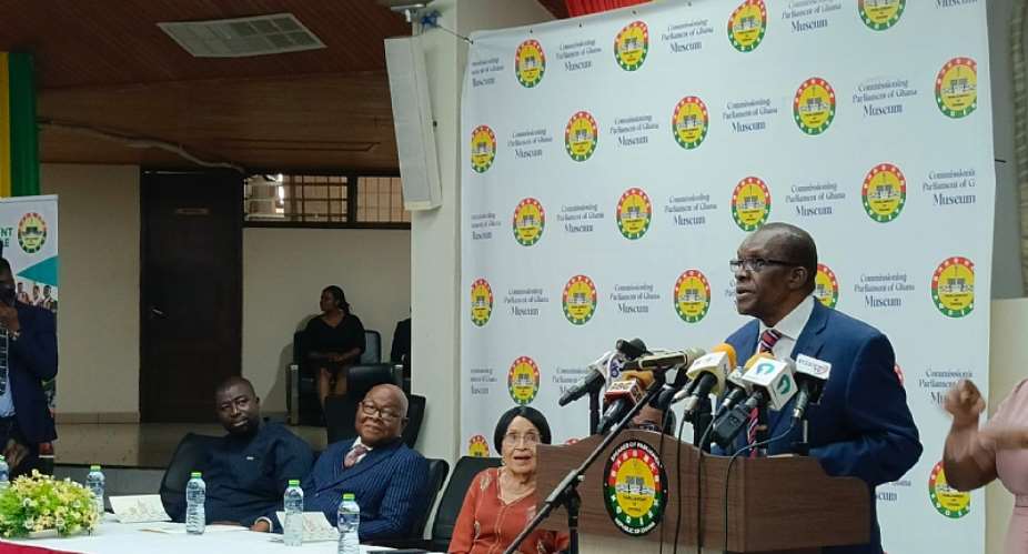Alban Bagbin commissions Parliament of Ghana Museum
